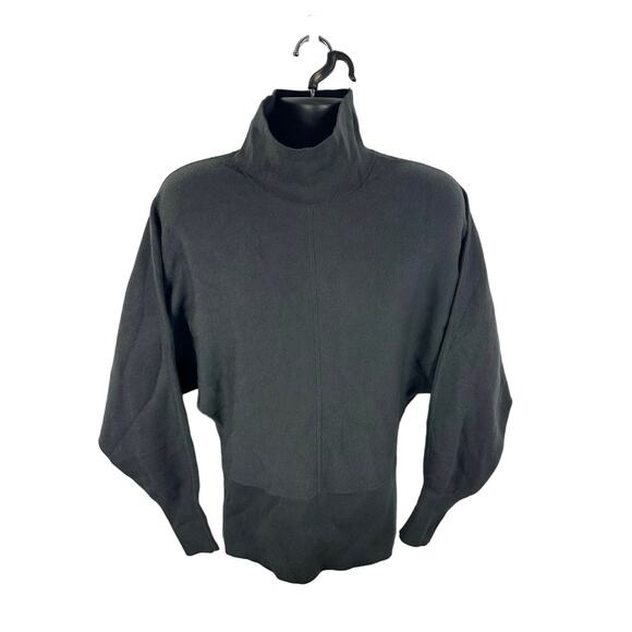 COS Sweaters - COS Grey Turtleneck Wool Blend Sweater Size Medium Dolman Sleeve